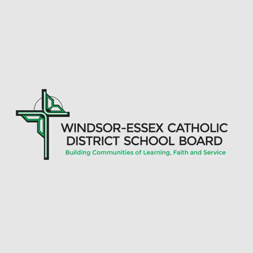 WECDSB Logo Square - Grey BG